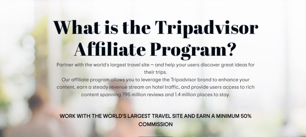 5 High paying Affiliate Programs for Beginners 3 tripadvisor