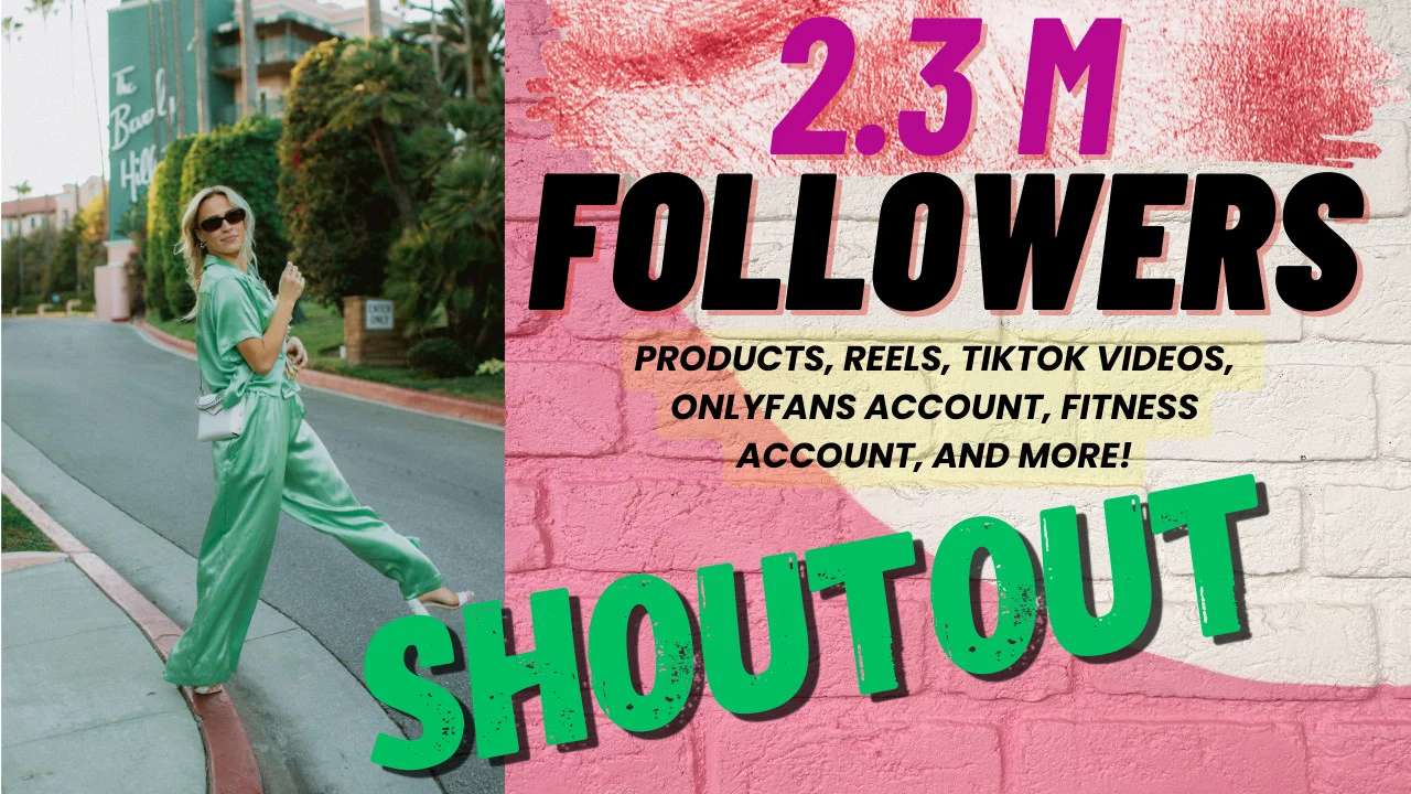 Instagram Shoutout, Paid Promotion: Boost Your Profile on 2 Million